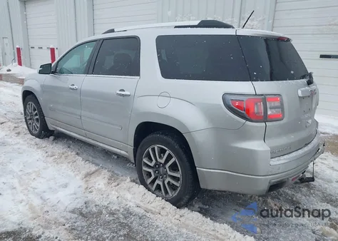 2013 GMC Acadia Denali из США, поврежденный, VIN 1GKKRTKD2DJ196737